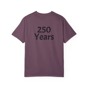 250 Years Commemorative Tee - Garment Dyed Vintage Feel - Dipaliz - T-shirt