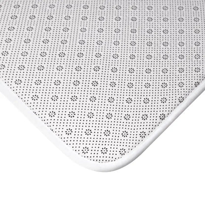 Elevate your Bathroom Style with a Geometric Bath Mat - Home Decor