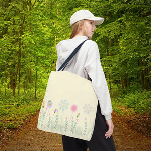Aop Tote Bag - Wild Flowers All Over Print - Dipaliz - Bags