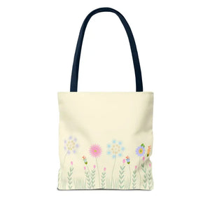 Aop Tote Bag - Wild Flowers All Over Print - Dipaliz - Bags