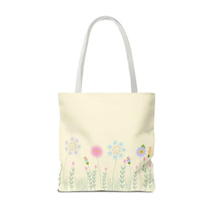 Aop Tote Bag - Wild Flowers All Over Print - Dipaliz - Bags