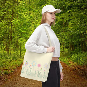 Aop Tote Bag - Wild Flowers All Over Print - Dipaliz - Bags