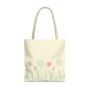 Aop Tote Bag - Wild Flowers All Over Print - Dipaliz - Bags