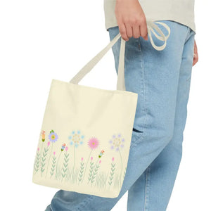 Aop Tote Bag - Wild Flowers All Over Print - Dipaliz - Bags