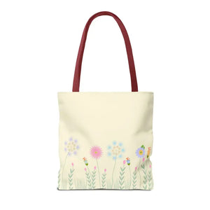 Aop Tote Bag - Wild Flowers All Over Print - Dipaliz - Bags