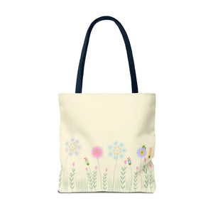 Aop Tote Bag - Wild Flowers All Over Print - Dipaliz - Bags