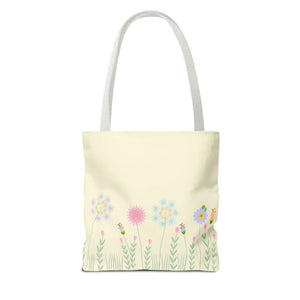 Aop Tote Bag - Wild Flowers All Over Print - Dipaliz - Bags
