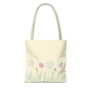 Aop Tote Bag - Wild Flowers All Over Print - Dipaliz - Bags