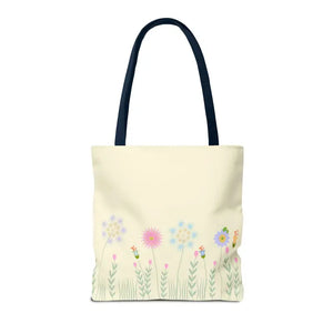 Aop Tote Bag - Wild Flowers All Over Print - Dipaliz - Bags