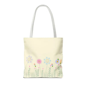 Aop Tote Bag - Wild Flowers All Over Print - Dipaliz - Bags