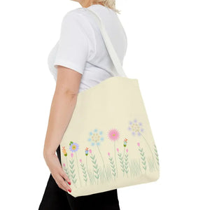 Aop Tote Bag - Wild Flowers All Over Print - Dipaliz - Bags