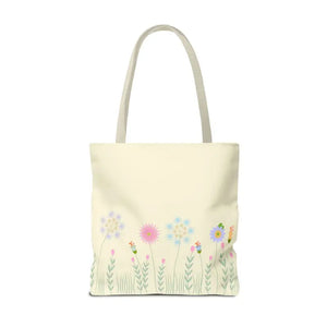 Aop Tote Bag - Wild Flowers All Over Print - Dipaliz - Bags