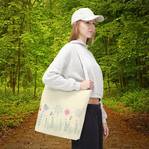 Aop Tote Bag - Wild Flowers All Over Print - Dipaliz - Bags