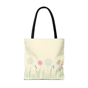 Aop Tote Bag - Wild Flowers All Over Print - Dipaliz - Bags