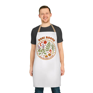 Sturdy Botanical Garden Cooking Apron Canvas - Dipaliz - Aprons