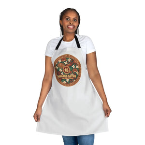 Vintage Golden Lotus Fine Chinese Cuisine Apron - Dipaliz - Aprons