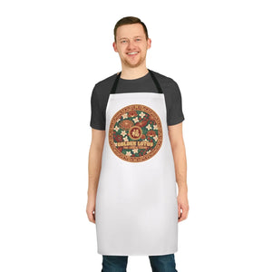 Vintage Golden Lotus Fine Chinese Cuisine Apron - Dipaliz - Aprons