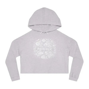 Holic Cropped Hoodie - Beach Vibes Comfort Style - Dipaliz - Grey Heather / Xs - Hoodies