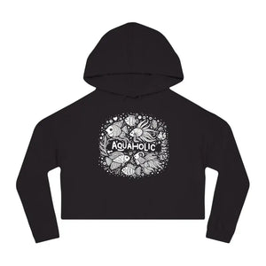 Holic Cropped Hoodie - Beach Vibes Comfort Style - Dipaliz - Black / Xs - Hoodies