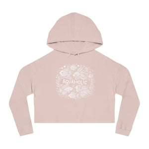 Holic Cropped Hoodie - Beach Vibes Comfort Style - Dipaliz - Blush / Xs - Hoodies