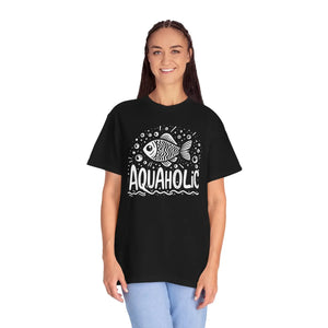 Aquaholic Fish Unisex Tee - Bold Water Lovers Style - Dipaliz - T-shirt