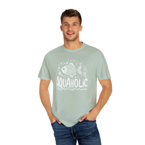 Aquaholic Fish Unisex Tee - Bold Water Lovers Style - Dipaliz - T-shirt