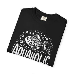 Aquaholic Fish Unisex Tee - Bold Water Lovers Style - Dipaliz - T-shirt