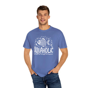 Aquaholic Fish Unisex Tee - Bold Water Lovers Style - Dipaliz - T-shirt