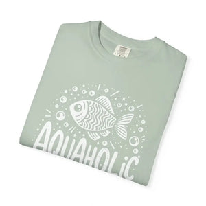Aquaholic Fish Unisex Tee - Bold Water Lovers Style - Dipaliz - T-shirts