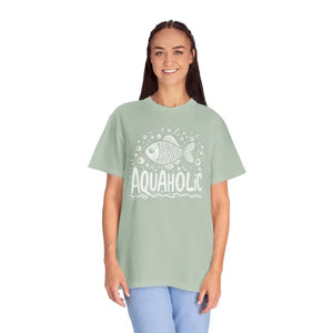 Aquaholic Fish Unisex Tee - Bold Water Lovers Style - Dipaliz - T-shirts