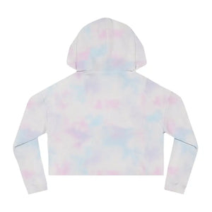 Cropped Hooded Sweatshirt - Beach Vibe Pastel Style - Dipaliz - Hoodies