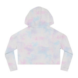 Pastel Beach Vibe Cropped Hooded Sweatshirt - Dipaliz - Hoodies - Xs