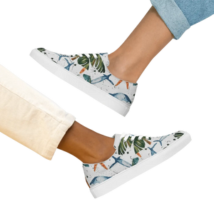 Embroidered Canvas Shoes - Women’s Lace Casual - Dipaliz - Sneakers