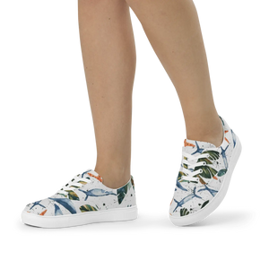 Embroidered Canvas Shoes - Women’s Lace Casual - Dipaliz - Sneakers