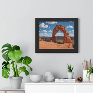 Breathtaking Arches National Park Framed Print - Dipaliz - 14″ x 11″ / Black - Prints