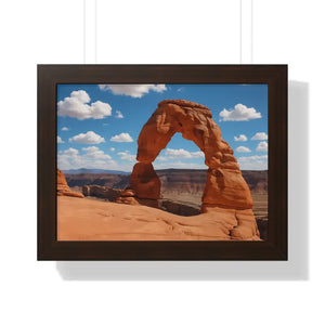 Breathtaking Arches National Park Framed Print - Dipaliz - 16″ x 12″ / Walnut - Prints