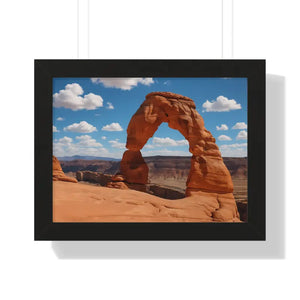Breathtaking Arches National Park Framed Print - Dipaliz - 16″ x 12″ / Black - Prints