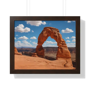Breathtaking Arches National Park Framed Print - Dipaliz - 20’’ x 16’’ / Walnut - Prints