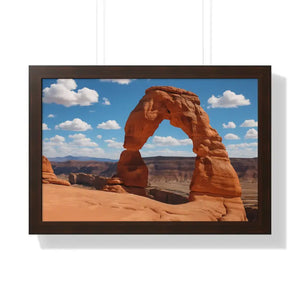 Breathtaking Arches National Park Framed Print - Dipaliz - 24″ x 16″ / Walnut - Prints