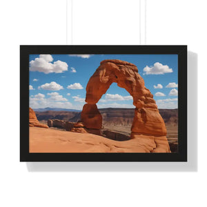 Breathtaking Arches National Park Framed Print - Dipaliz - 24″ x 16″ / Black - Prints