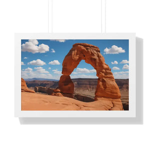 Breathtaking Arches National Park Framed Print - Dipaliz - 24″ x 16″ / White - Prints