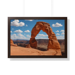 Breathtaking Arches National Park Framed Print - Dipaliz - 30’’ x 20’’ / Walnut - Prints