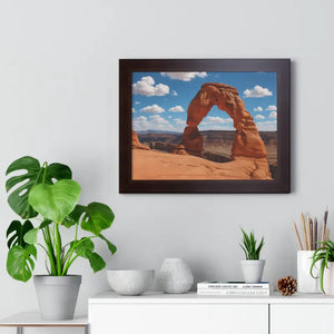 Breathtaking Arches National Park Framed Print - Dipaliz - Prints