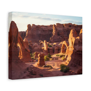 Arches National Park Matte Canvas – Radiata Pine - Dipaliz - Prints