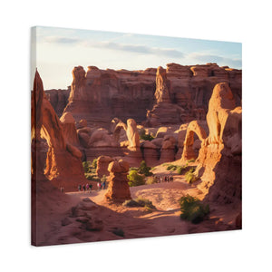 Arches National Park Matte Canvas – Radiata Pine - Dipaliz - Prints