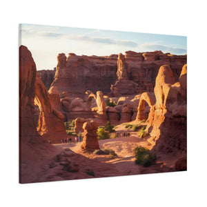 Arches National Park Matte Canvas – Radiata Pine - Dipaliz - Prints