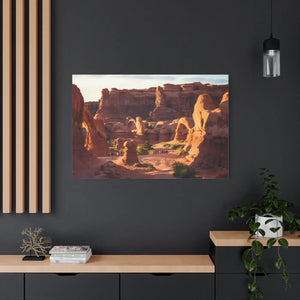 Arches National Park Matte Canvas – Radiata Pine - Dipaliz - Prints