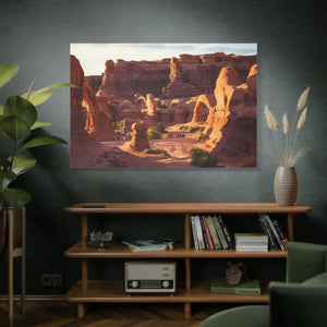 Arches National Park Matte Canvas – Radiata Pine - Dipaliz - Prints