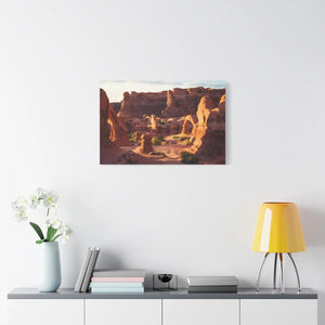 Arches National Park Matte Canvas – Radiata Pine - Dipaliz - Prints