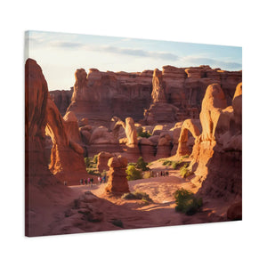 Arches National Park Matte Canvas – Radiata Pine - Dipaliz - Prints